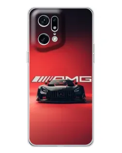 Чехол для HMD Fuse с картинкой «Mercedes AMG — красная линия»