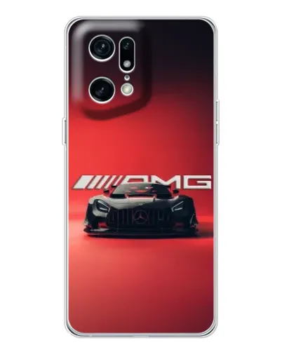 Чехол для HMD Fuse с картинкой «Mercedes AMG — красная линия»