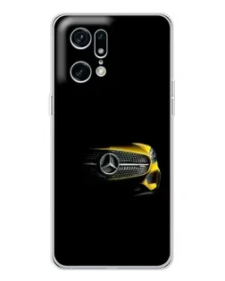Чехол для HMD Fuse с картинкой «Mercedes — ретро стиль»