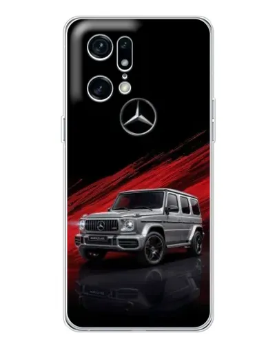 Чехол для HMD Fuse с картинкой «Mercedes G-Class красный»