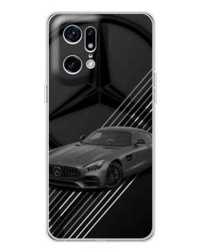 Чехол для HMD Fuse с картинкой «Mercedes AMG — графика»