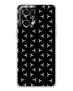 Чехол для HMD Fuse с картинкой «Mercedes паттерн звезд»