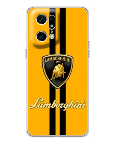 Чехол для HMD Fuse с картинкой «Lamborghini Stripe желтый»