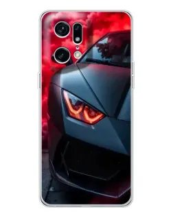 Чехол для HMD Fuse с картинкой «Lamborghini красное сияние»