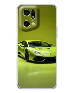 Чехол для HMD Fuse с картинкой «Салатовый Lamborghini Huracan»