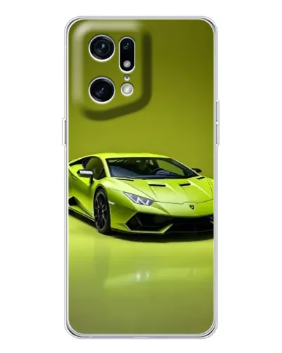 Чехол для HMD Fuse с картинкой «Салатовый Lamborghini Huracan»