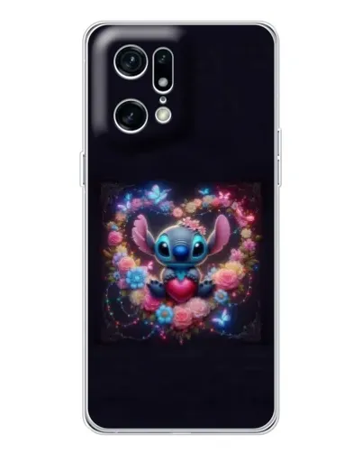 Чехол для HMD Fuse с картинкой «Stitch в цветах»