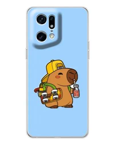 Чехол для HMD Fuse с картинкой «Капибара на скейте»