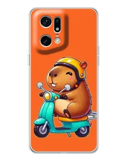 Чехол для HMD Fuse с картинкой «Капибара на скутере»