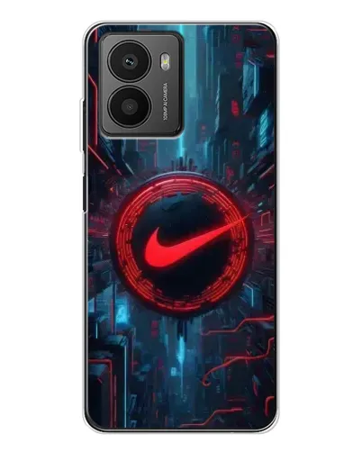 Чехол для HMD Fusion с картинкой «Техногенный стиль Nike»