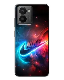 Чехол для HMD Fusion с картинкой «Огненный логотип Nike»