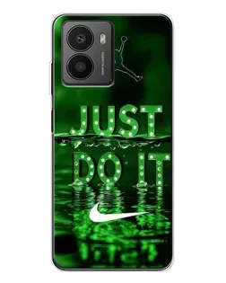 Чехол для HMD Fusion с картинкой «Зеленый неоновый Nike»