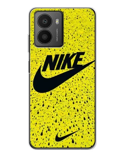 Чехол для HMD Fusion с картинкой «Желтый текстурный Nike»