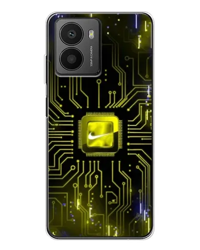 Чехол для HMD Fusion с картинкой «Nike — золотая искра»