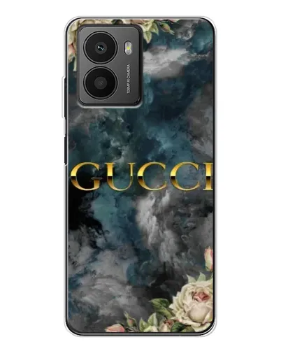 Чехол для HMD Fusion с картинкой «Абстрактные цветы Gucci»
