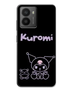 Чехол для HMD Fusion с картинкой «Kuromi — черный минимализм» Чехол для HMD Fusion с картинкой «Kuromi — черный минимализм»