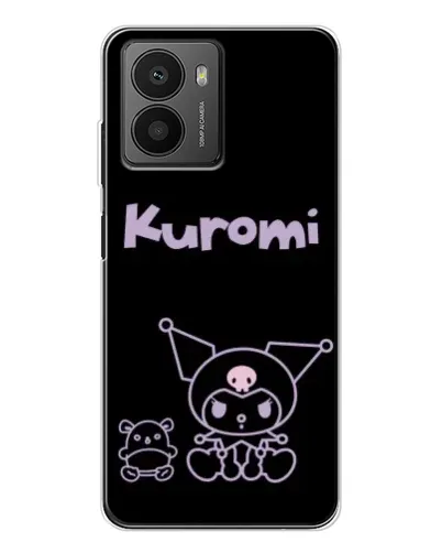 Чехол для HMD Fusion с картинкой «Kuromi — черный минимализм» Чехол для HMD Fusion с картинкой «Kuromi — черный минимализм»