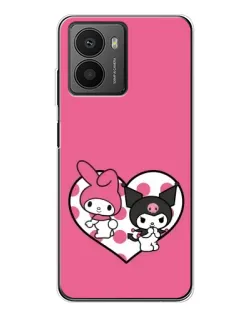 Чехол для HMD Fusion с картинкой «Kuromi и My Melody» Чехол для HMD Fusion с картинкой «Kuromi и My Melody»
