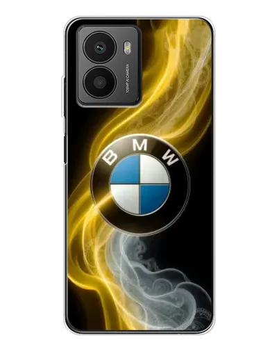 Чехол для HMD Fusion с картинкой «Золотистый дым BMW»