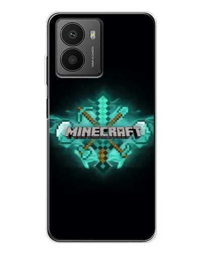 Чехол для HMD Fusion с картинкой «Minecraft Diamond лого» Чехол для HMD Fusion с картинкой «Minecraft Diamond лого»