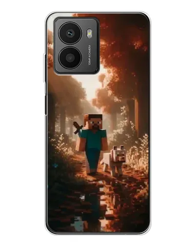 Чехол для HMD Fusion с картинкой «Стив в лесу» Чехол для HMD Fusion с картинкой «Стив в лесу»