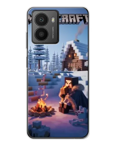 Чехол для HMD Fusion с картинкой «Зимний Minecraft» Чехол для HMD Fusion с картинкой «Зимний Minecraft»