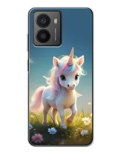 Чехол для HMD Fusion с картинкой «Единорог на поляне»