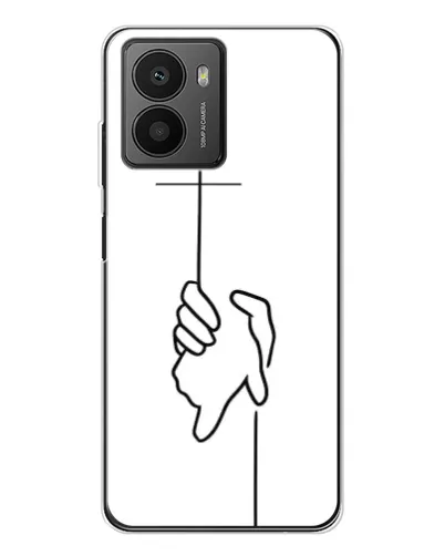 Чехол для HMD Fusion с картинкой «Рука держит» Чехол для HMD Fusion с картинкой «Рука держит»