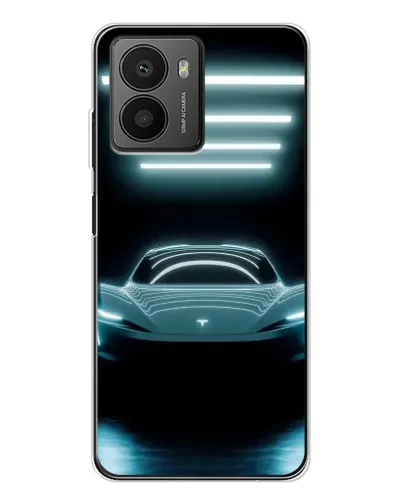 Чехол для HMD Fusion с картинкой «Tesla в неоне» Чехол для HMD Fusion с картинкой «Tesla в неоне»