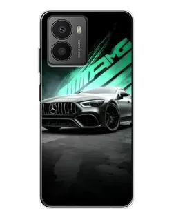 Чехол для HMD Fusion с картинкой «Темный Mercedes AMG»