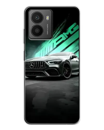 Чехол для HMD Fusion с картинкой «Темный Mercedes AMG»
