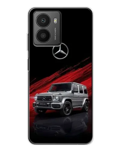 Чехол для HMD Fusion с картинкой «Mercedes G-Class красный»