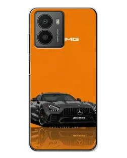 Чехол для HMD Fusion с картинкой «Оранжевый Mercedes AMG»