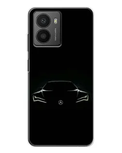 Чехол для HMD Fusion с картинкой «Mercedes — силуэт авто» Чехол для HMD Fusion с картинкой «Mercedes — силуэт авто»