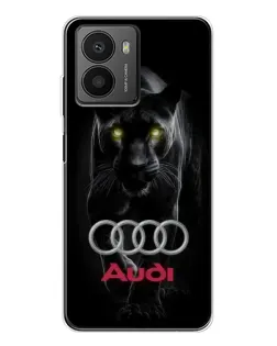 Чохол для HMD Fusion з картинкою «Пантера та Audi» Чохол для HMD Fusion з картинкою «Пантера та Audi»