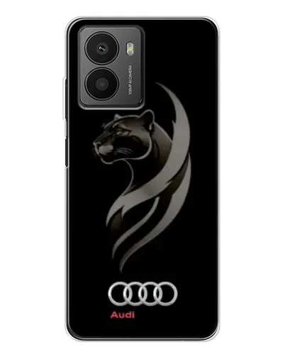 Чехол для HMD Fusion с картинкой «Графика — пантера и Audi» Чехол для HMD Fusion с картинкой «Графика — пантера и Audi»