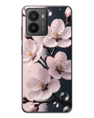 Чехол для HMD Fusion с картинкой «Нежная сакура и капли» Чехол для HMD Fusion с картинкой «Нежная сакура и капли»