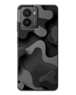 Чехол для HMD Fusion с картинкой «Темный абстрактный камуфляж»