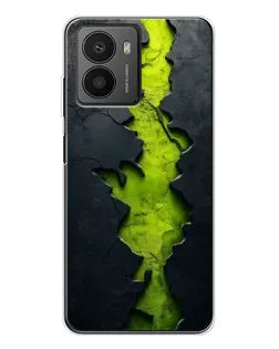 Чехол для HMD Fusion с картинкой «Салатовый разлом скалы»