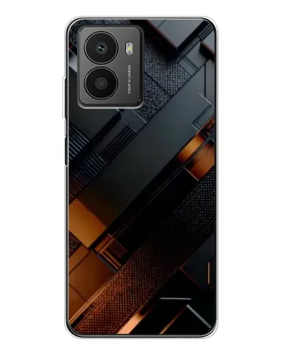 Чехол для HMD Fusion с картинкой «Черные геометрические блоки» Чехол для HMD Fusion с картинкой «Черные геометрические блоки»