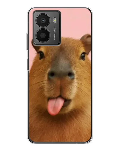 Чехол для HMD Fusion с картинкой «Капибара с языком»