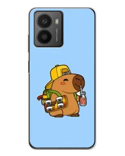 Чехол для HMD Fusion с картинкой «Капибара на скейте»