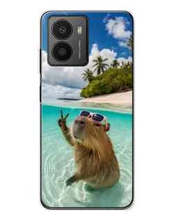 Чехол для HMD Fusion с картинкой «Капибара на море»