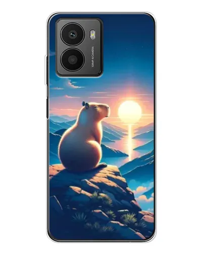 Чехол для HMD Fusion с картинкой «Закат солнца с капибарой»