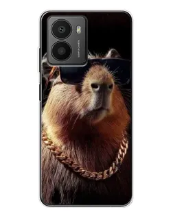 Чехол для HMD Fusion с картинкой «Капибара золотая цепь»