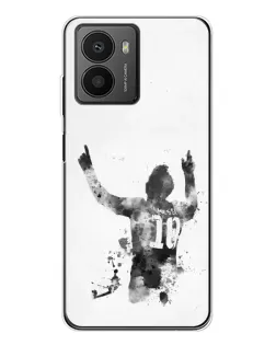 Чохол для HMD Fusion з картинкою «Чорно-білий силует Мессі» Чохол для HMD Fusion з картинкою «Чорно-білий силует Мессі»