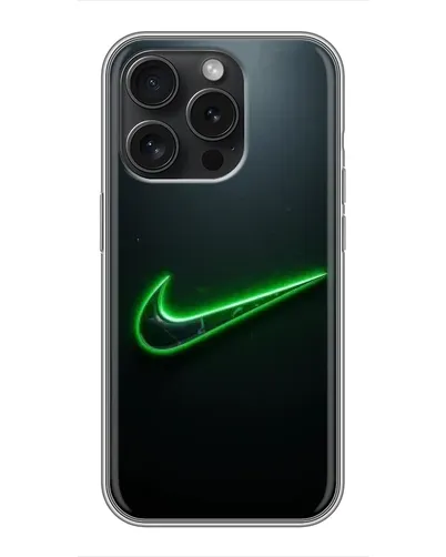 Чехол для HMD Luma с картинкой «Неоновый контур Nike»