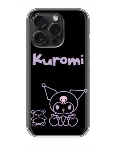 Чохол для HMD Luma з картинкою «Kuromi — чорний мінімалізм»