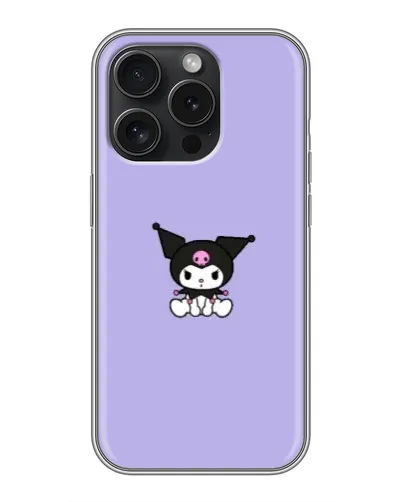 Чохол для HMD Luma з картинкою «Kuromi — фіолетовий мінімалізм»