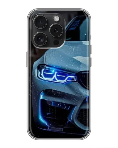 Чехол для HMD Luma с картинкой «Взгляд BMW с синими фарами»